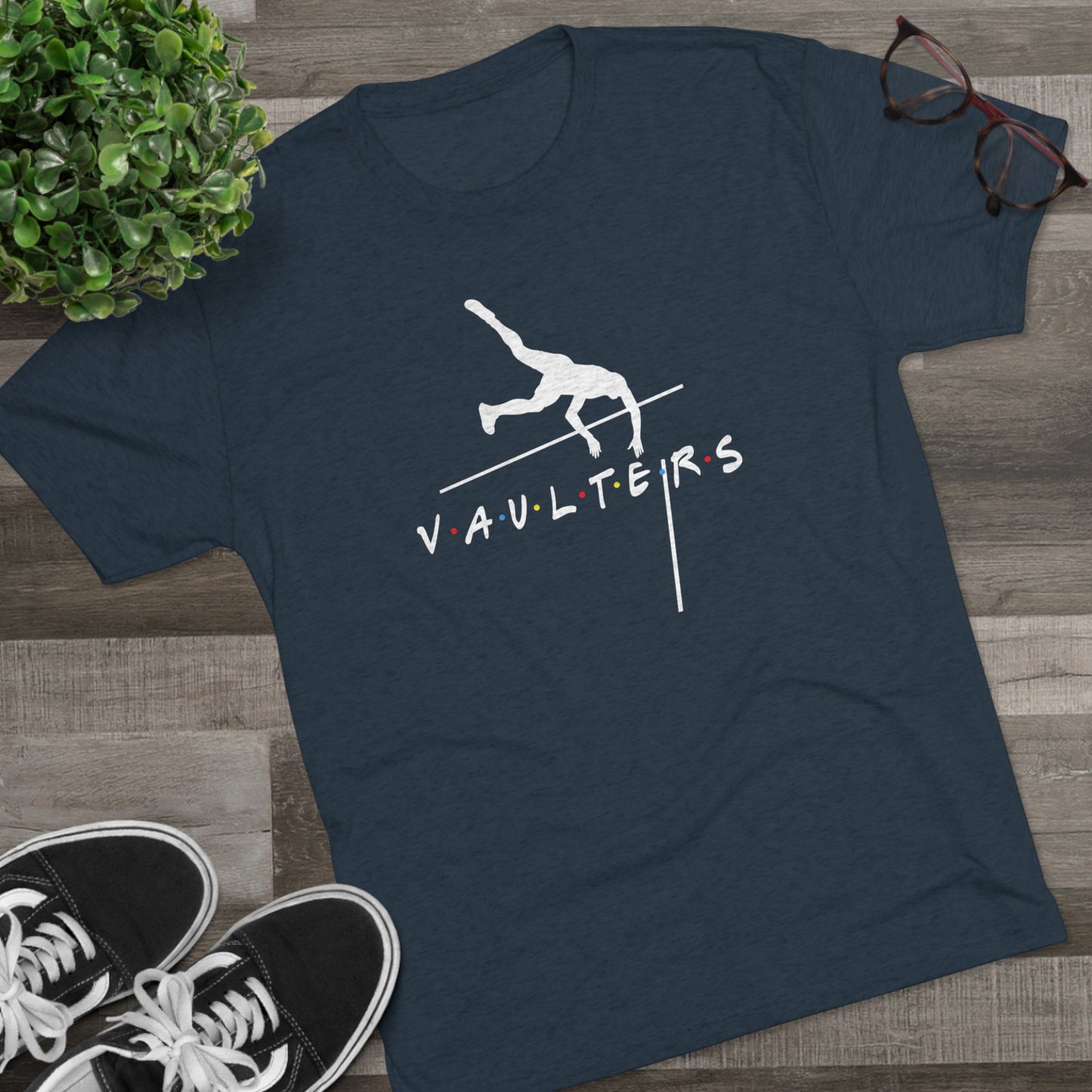 Vaulters Over It - Tri-Blend Tee