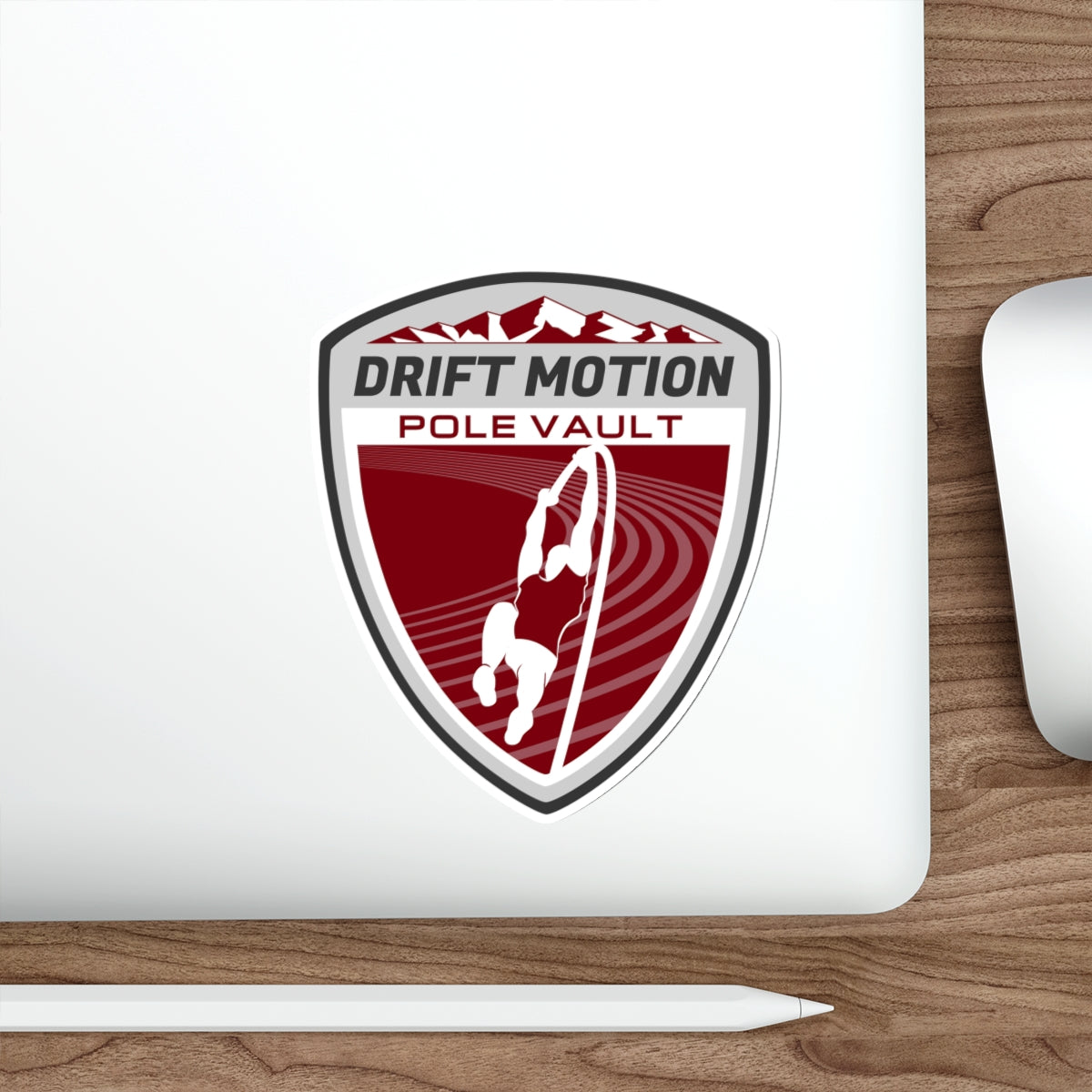 DMAC Pole Vault Crest Die-Cut Sticker