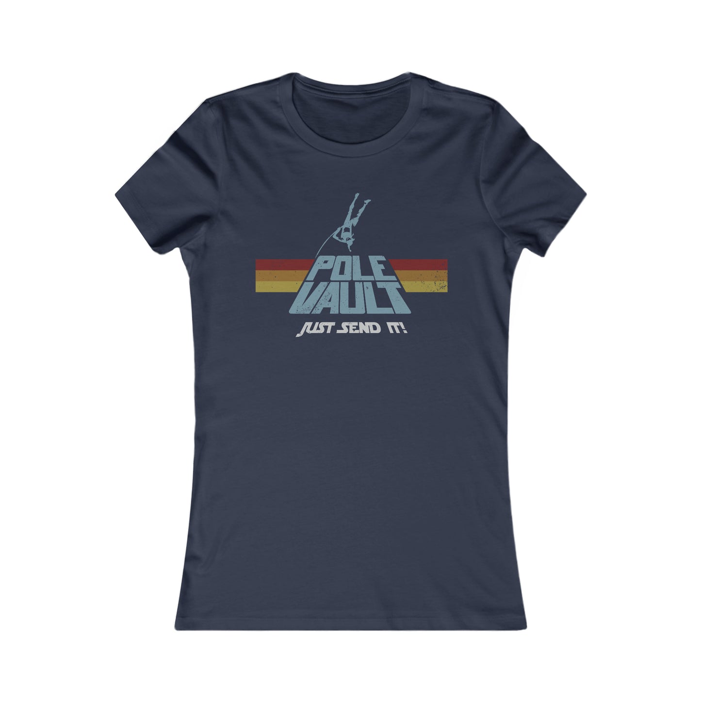 Pole Vault Just Send It Girl - Women's Premium Tee