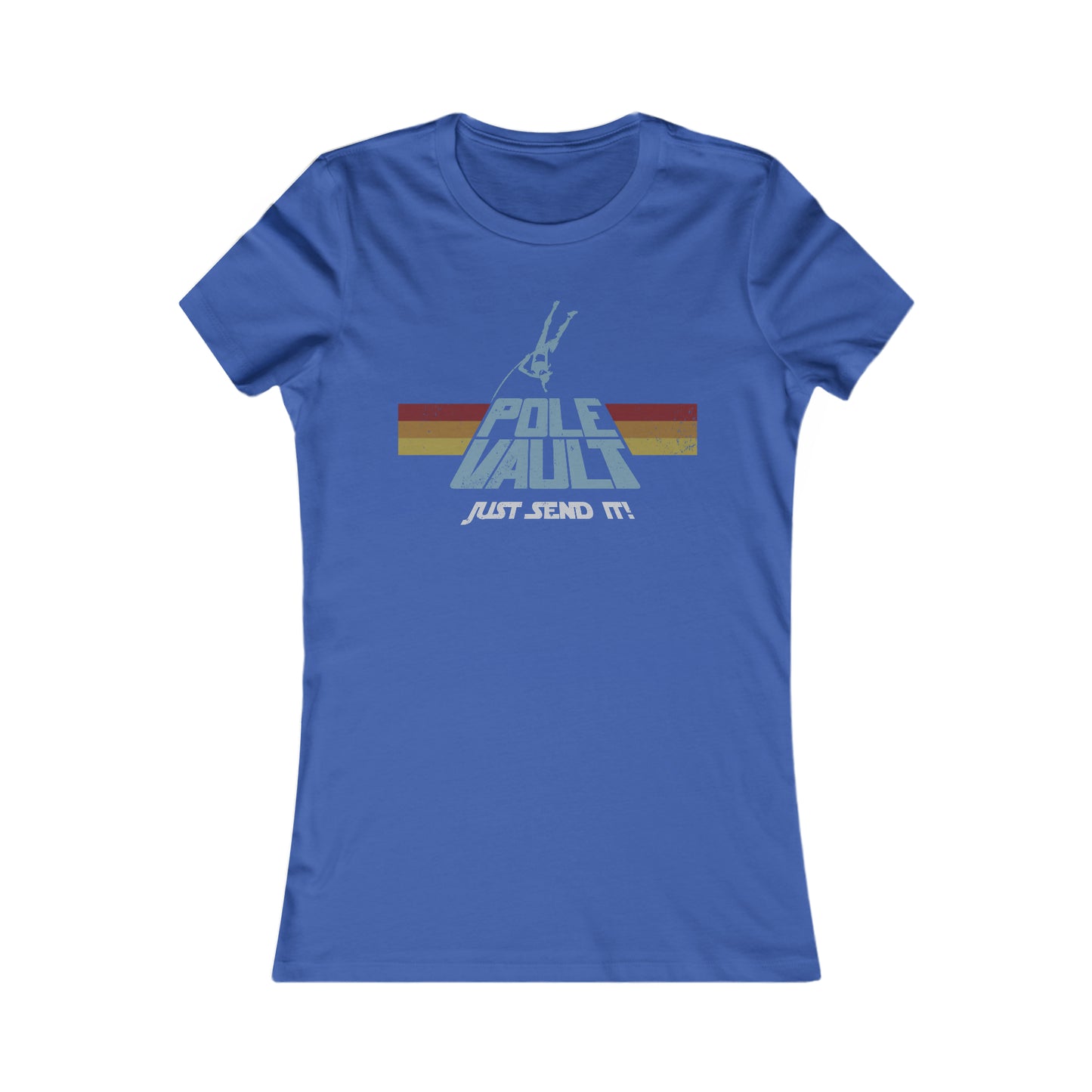 Pole Vault Just Send It Girl - Women's Premium Tee
