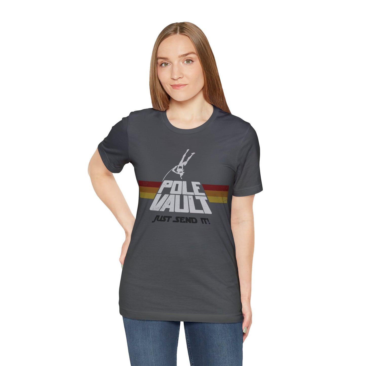 Pole Vault Just Send It Girl - Classic Tee