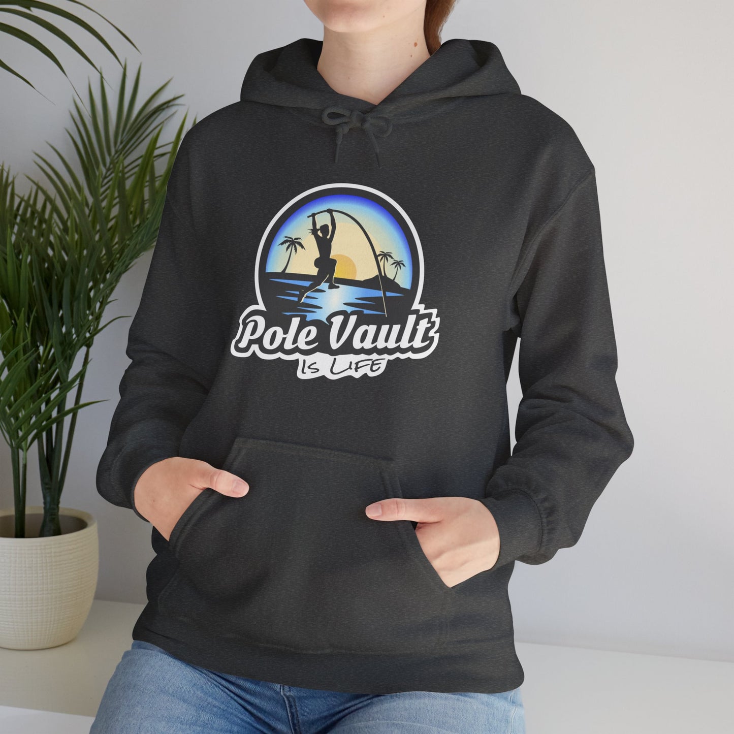 Beach Pole Vault is Life Girl - Hoodie
