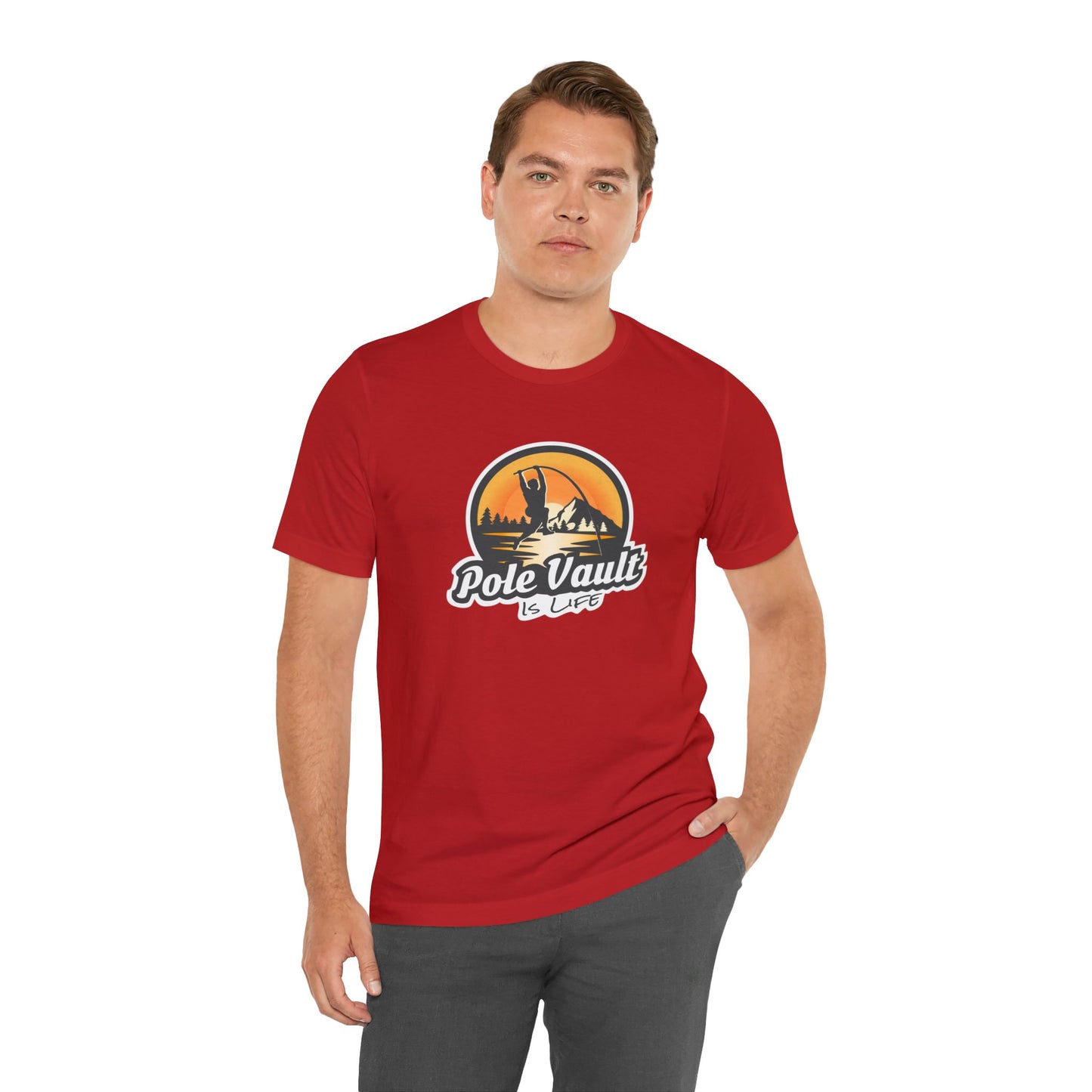 Mountain Pole Vault is Life Guy - Classic Tee