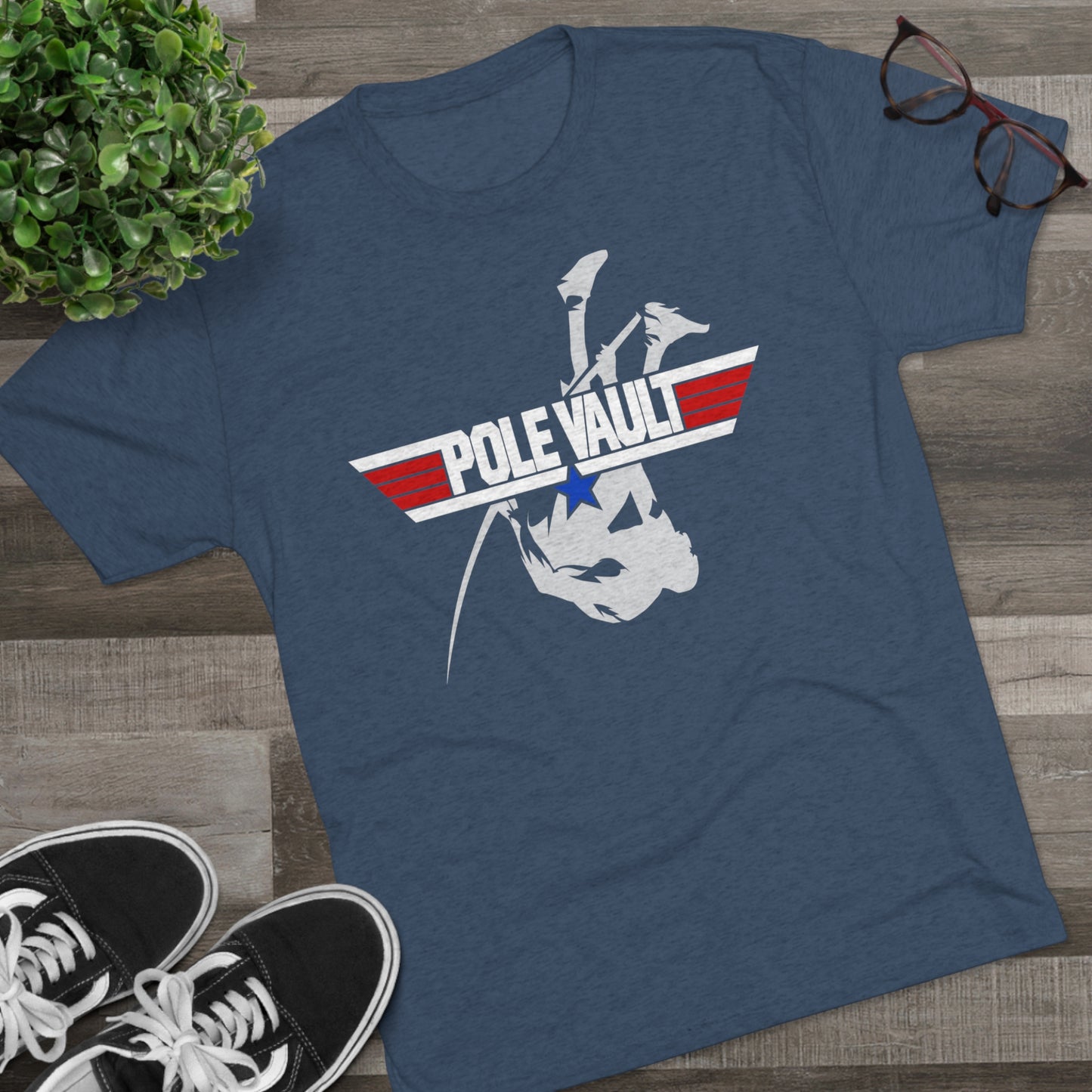 Top Pole Vault Vaulter - Tri-Blend Tee