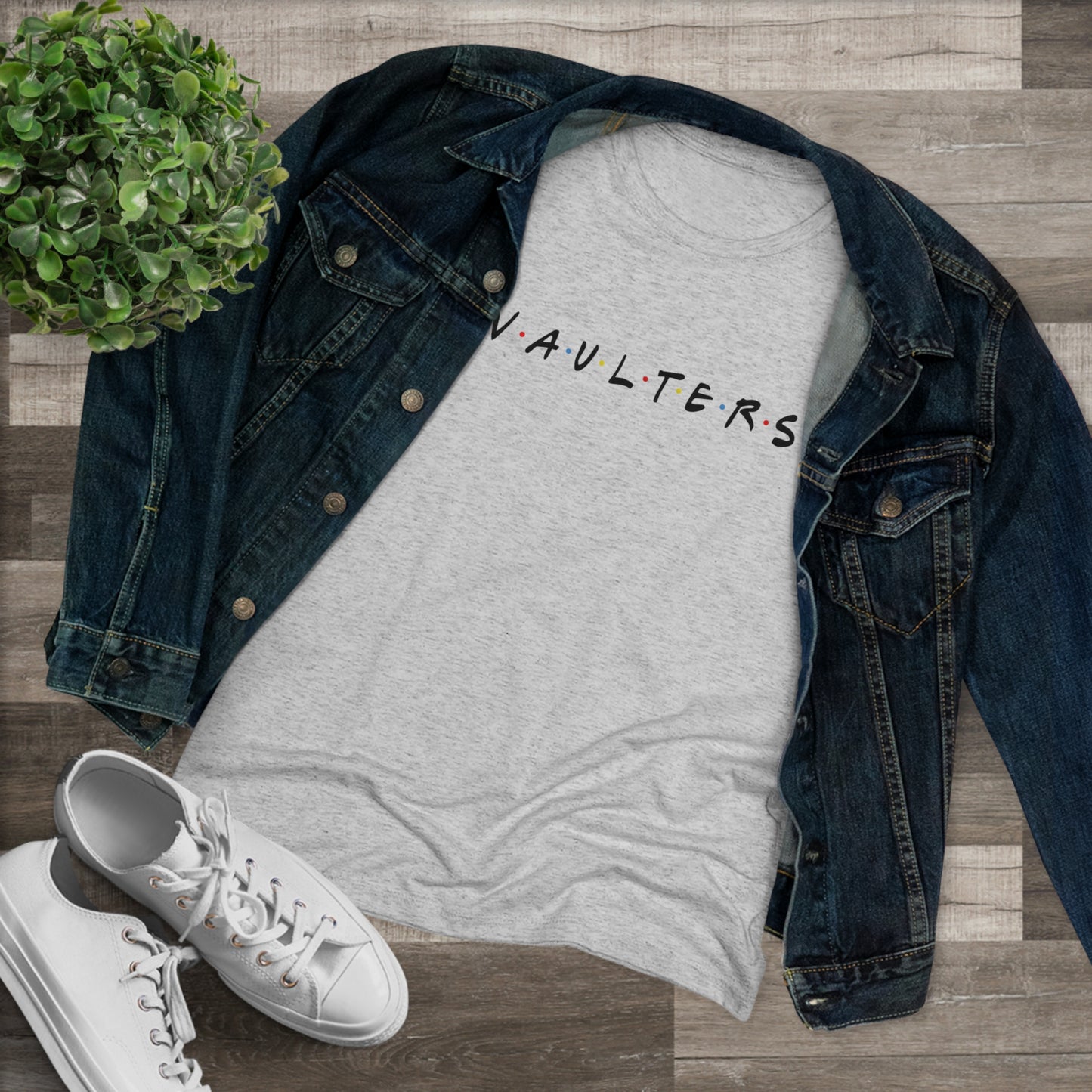 Vaulters - Women's Tri-Blend Tee