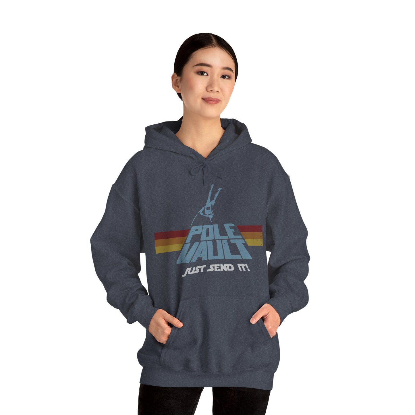 Pole Vault Just Send It Girl - Hoodie