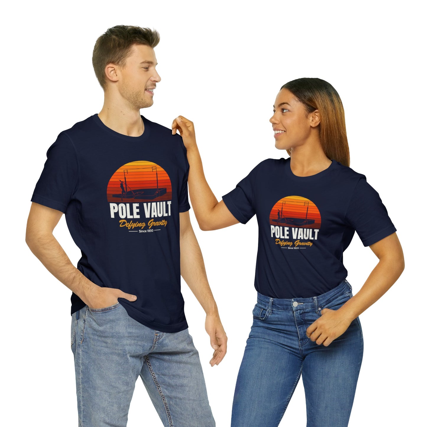 Pole Vault Defying Gravity - Classic Tee