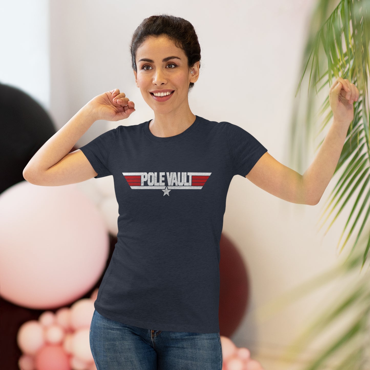 Top Pole Vault - Women's Tri-Blend Tee