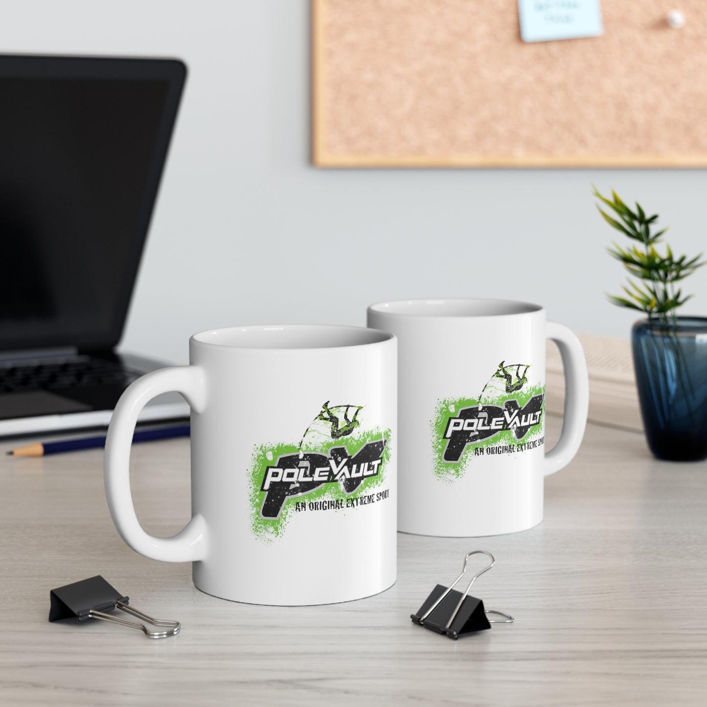 Pole Vault, An Original Extreme Sport - Mug 11oz