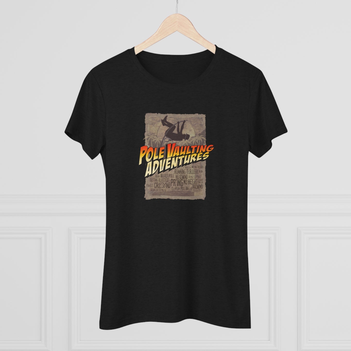 Pole Vaulting Adventure - Women's Tri-Blend Tee