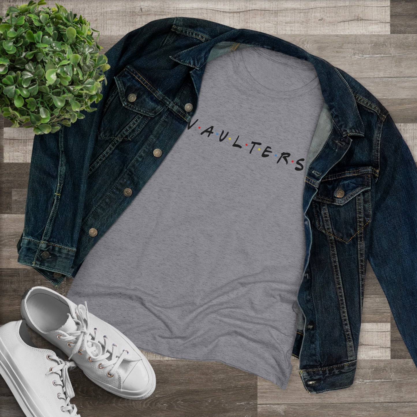 Vaulters - Women's Tri-Blend Tee