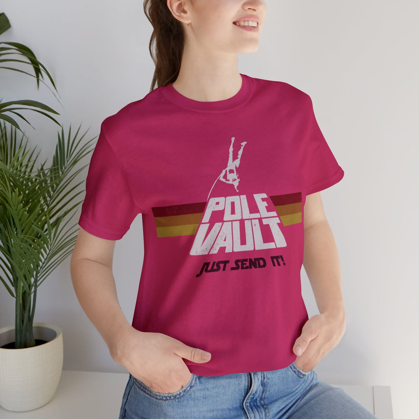 Pole Vault Just Send It Girl - Classic Tee