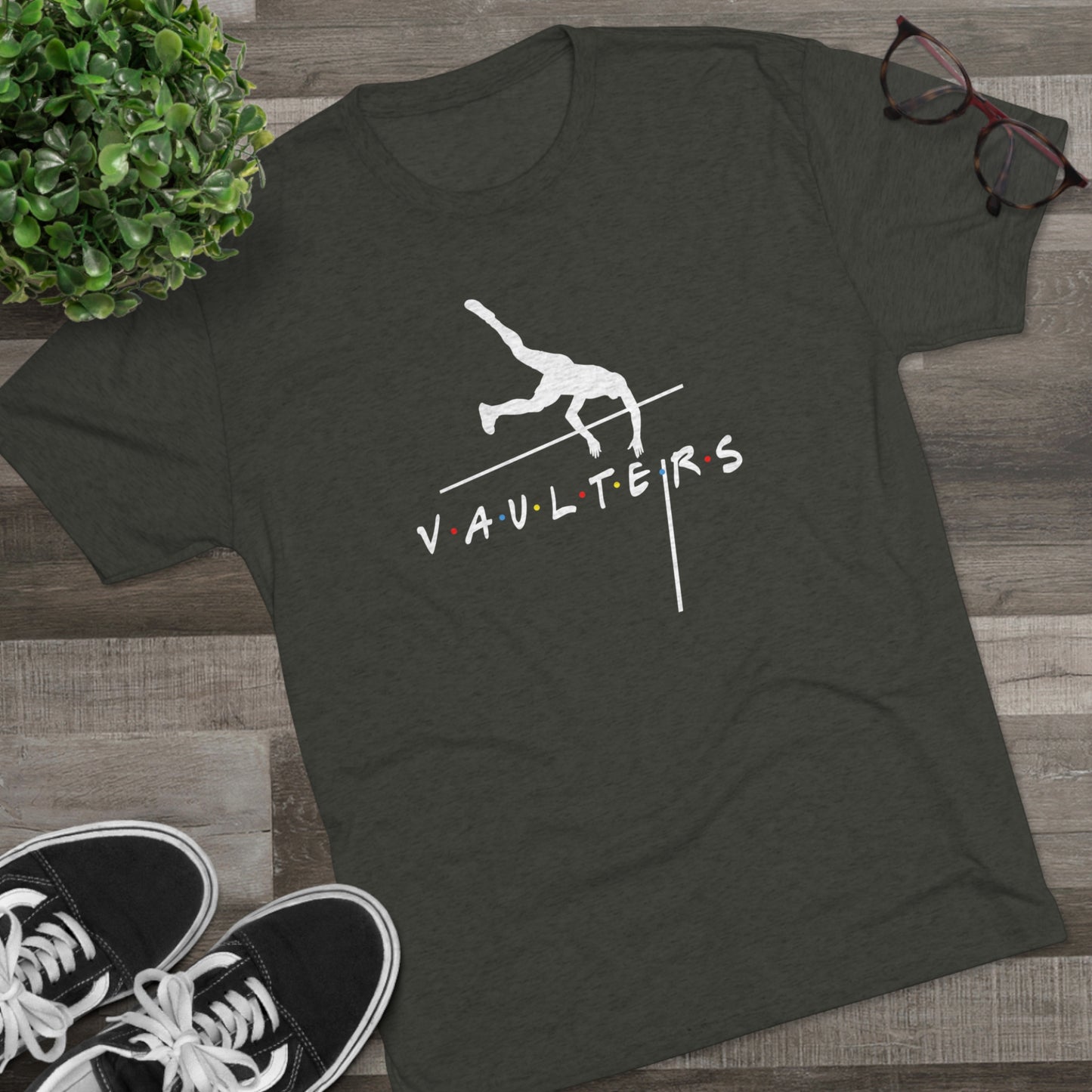 Vaulters Over It - Tri-Blend Tee