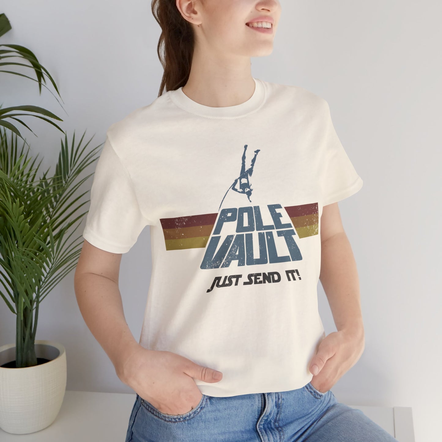 Pole Vault Just Send It Girl - Classic Tee