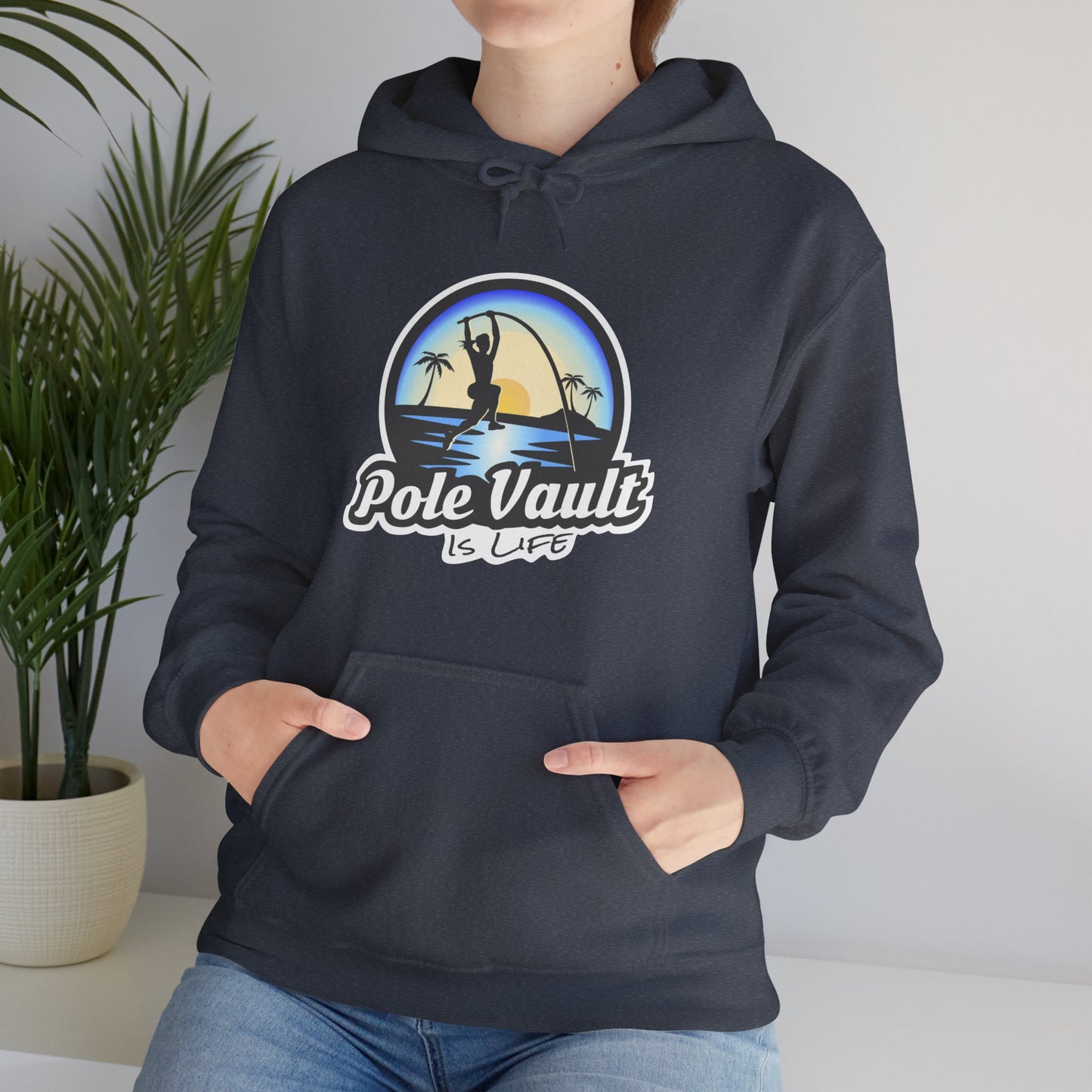 Beach Pole Vault is Life Girl - Hoodie