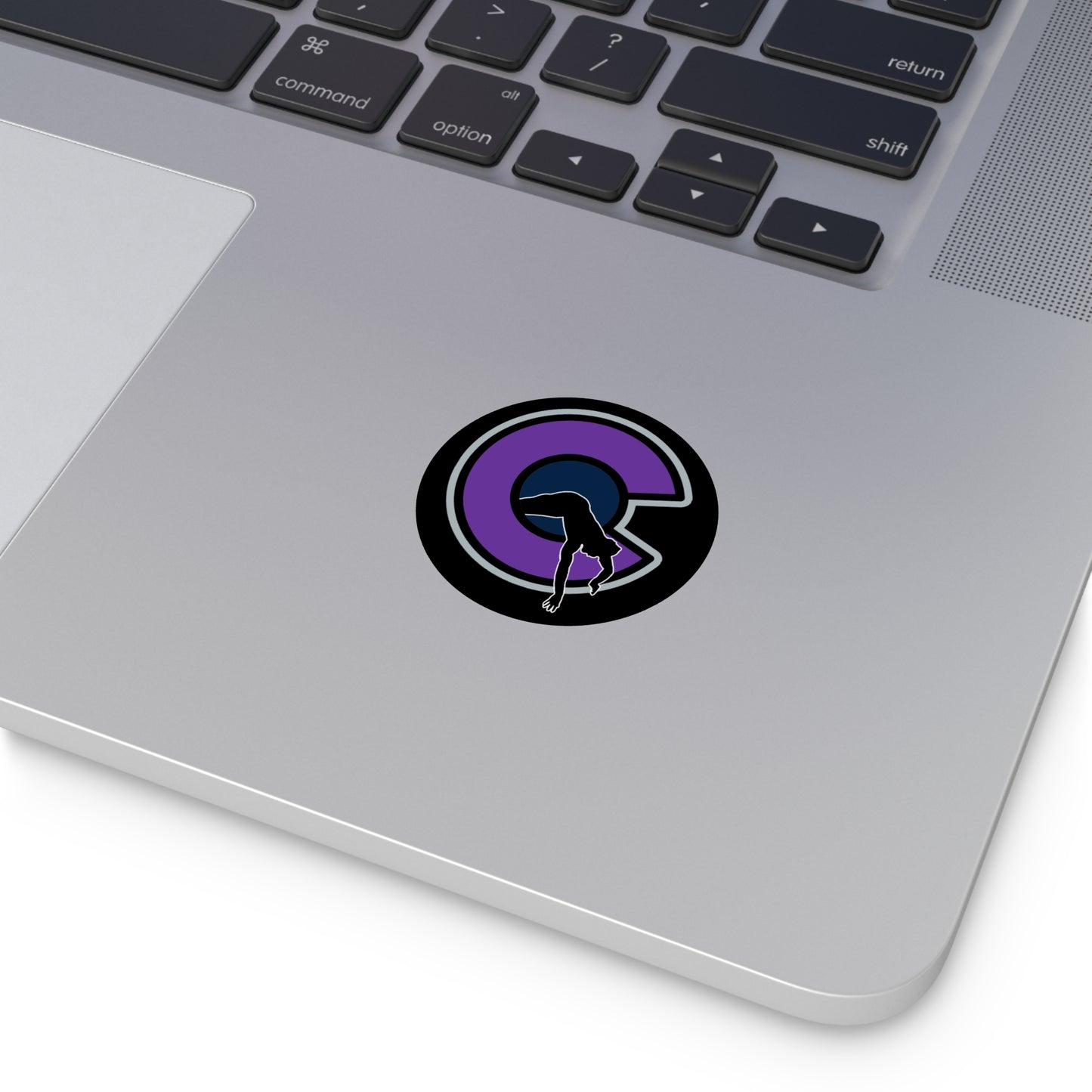 NOCO "C" Black Round Vinyl Sticker