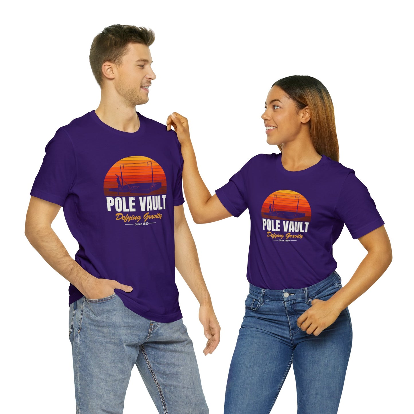 Pole Vault Defying Gravity - Classic Tee
