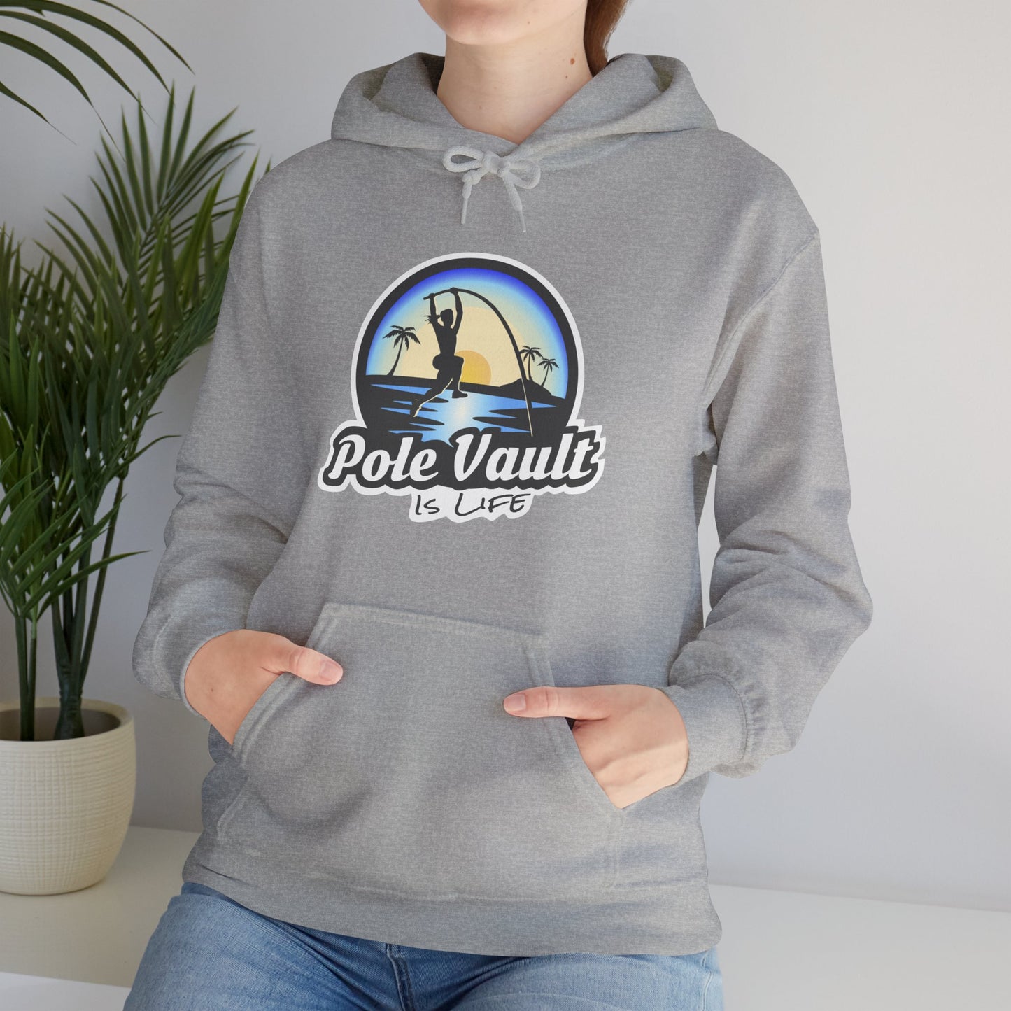 Beach Pole Vault is Life Girl - Hoodie