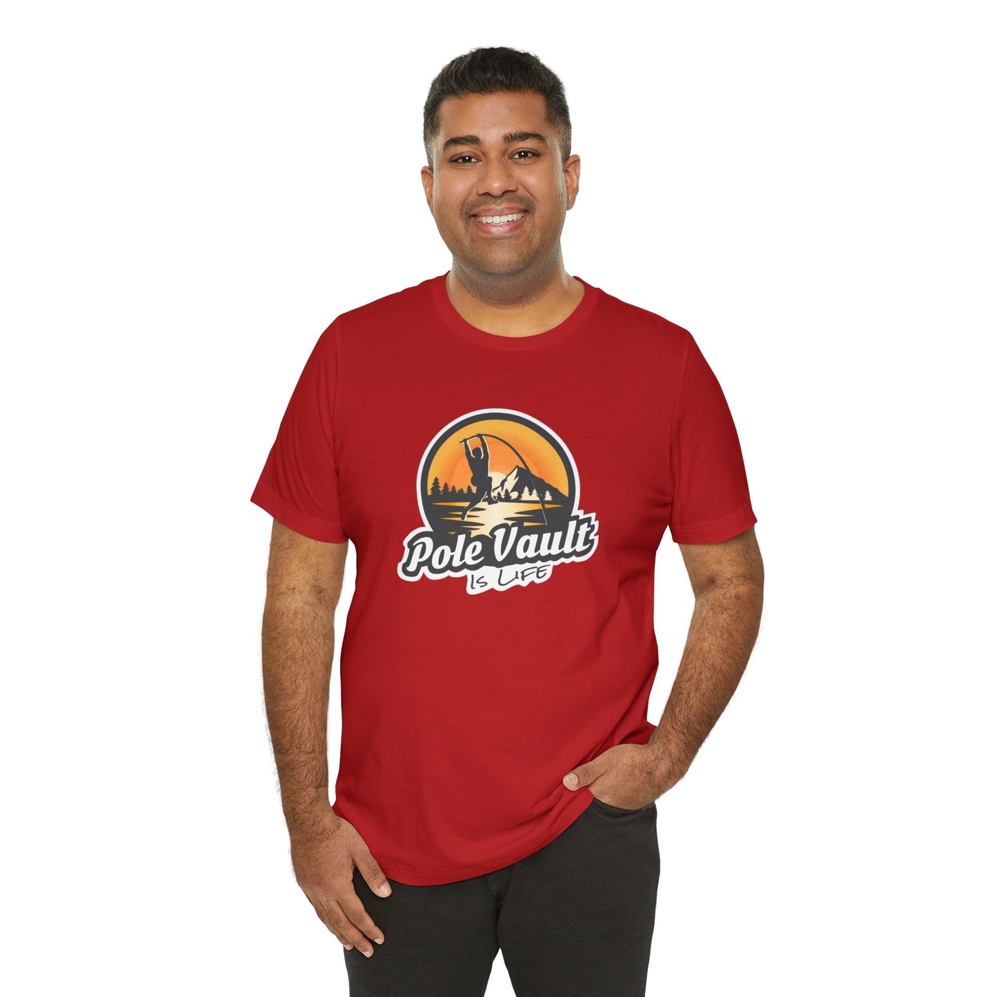 Mountain Pole Vault is Life Guy - Classic Tee