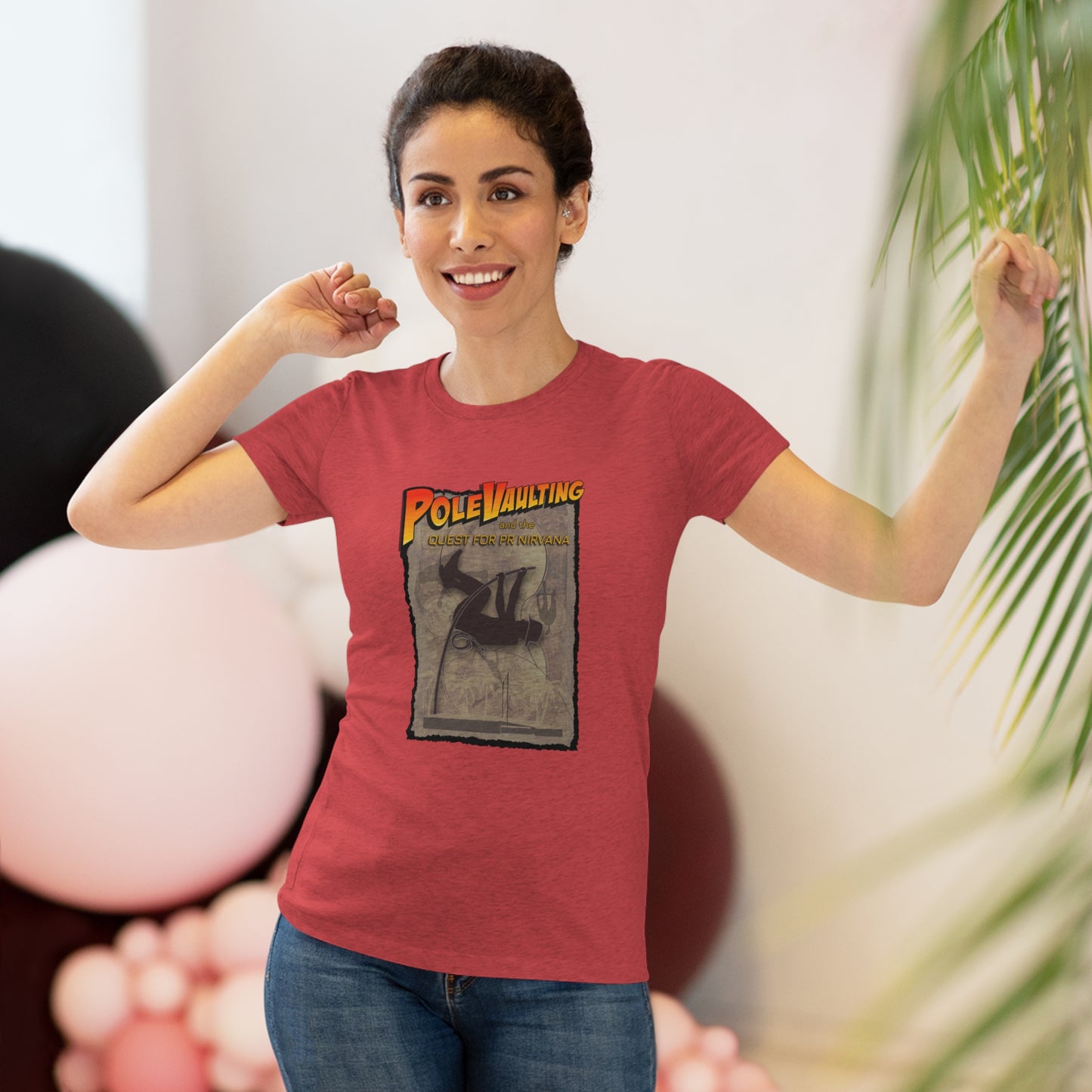 Pole Vaulting, Quest for PR Nirvana - Women's Tri-Blend Tee