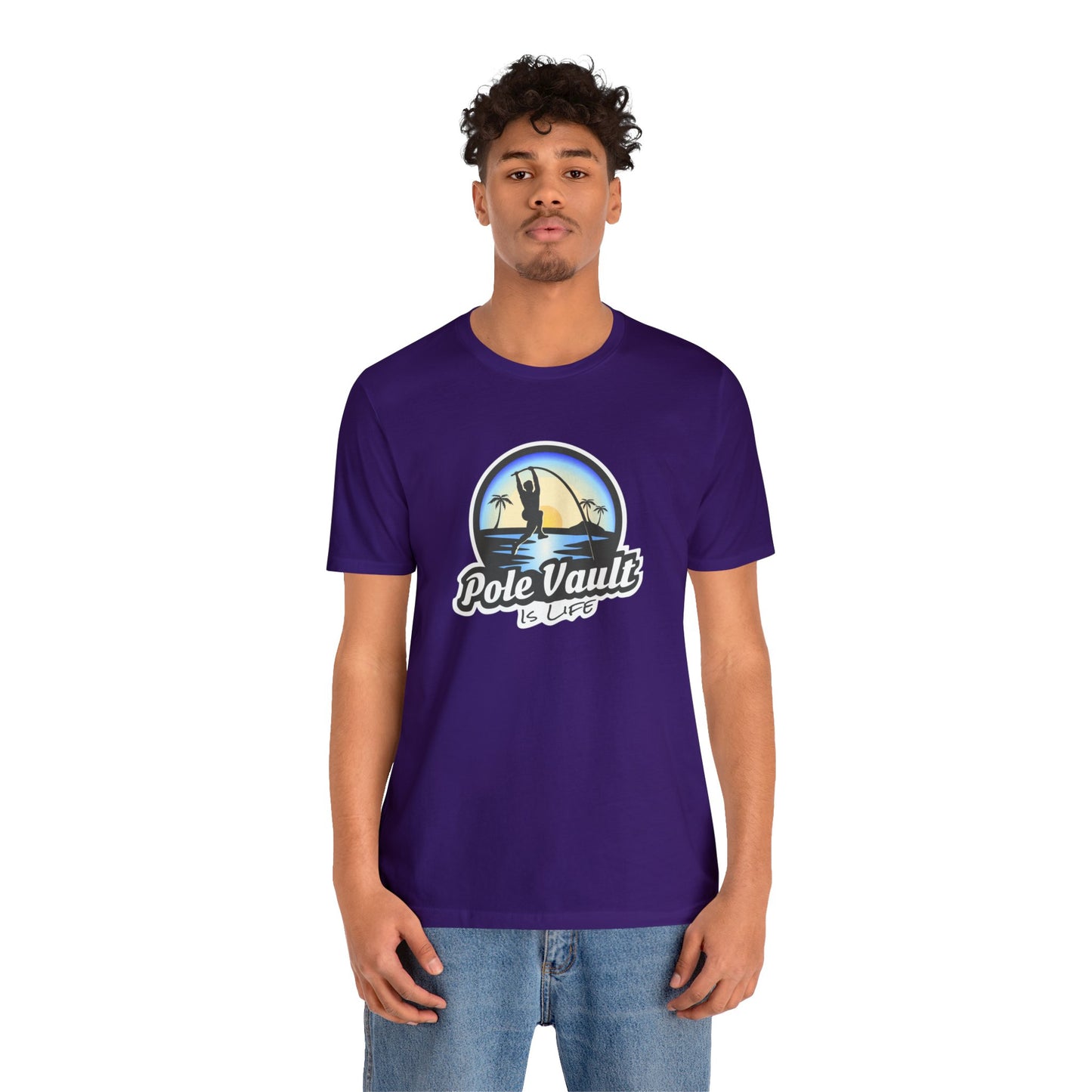 Beach Pole Vault is Life Guy - Classic Tee