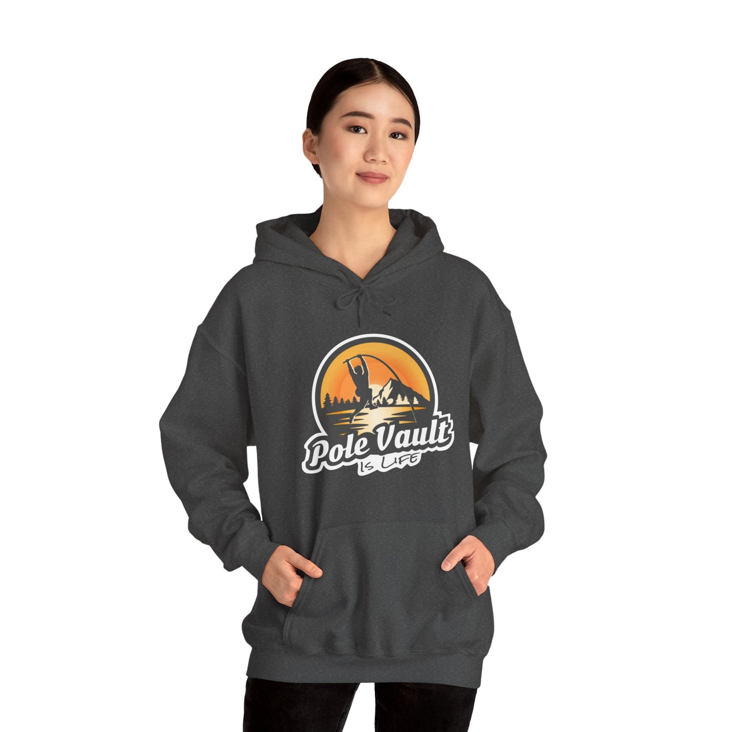 Mountain Pole Vault is Life Guy - Hoodie
