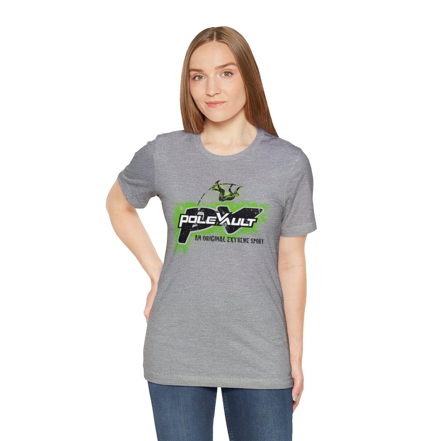 Pole Vault, An Original Extreme Sport - Deluxe Tee
