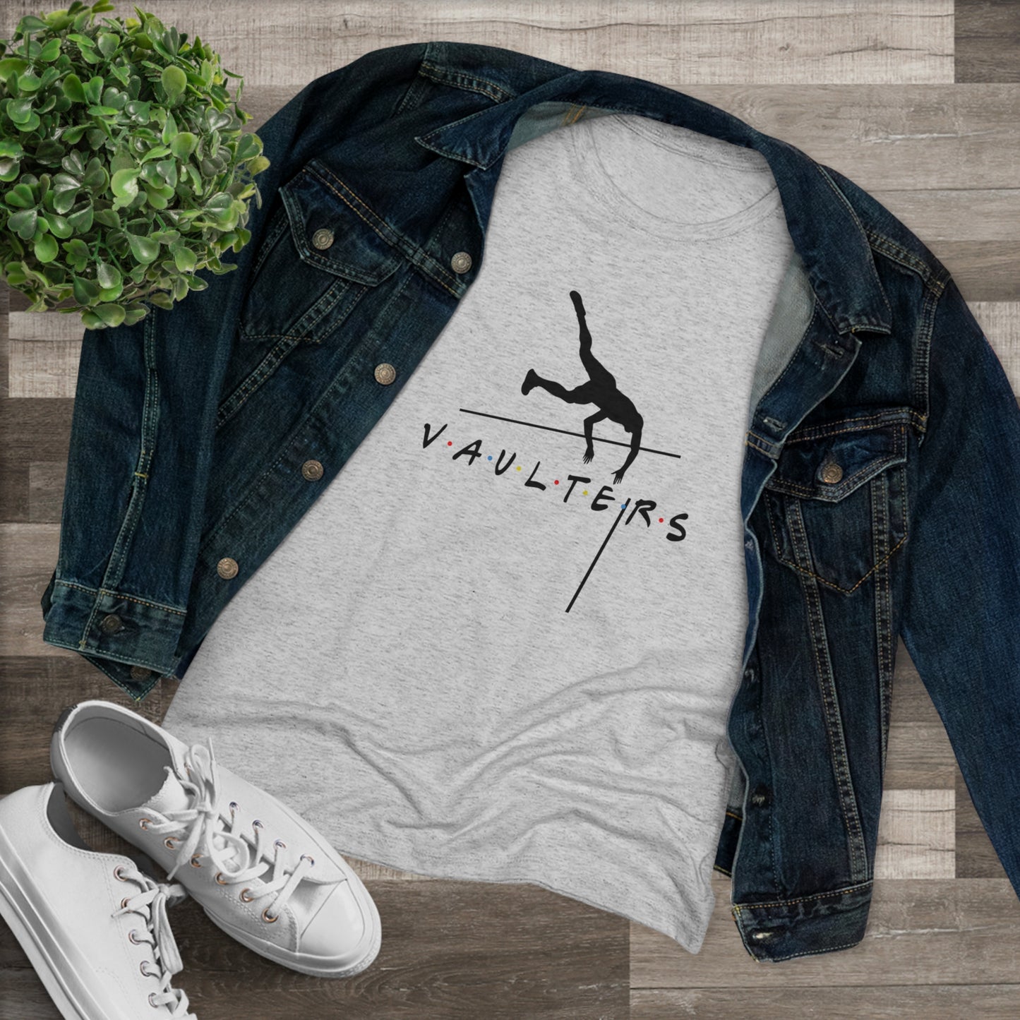 Vaulters Over It - Women's Tri-Blend Tee