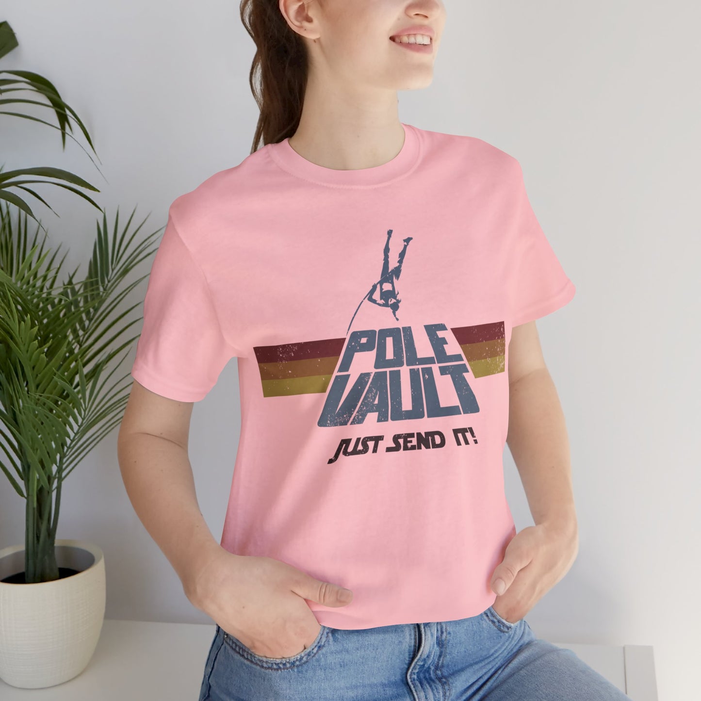 Pole Vault Just Send It Girl - Classic Tee