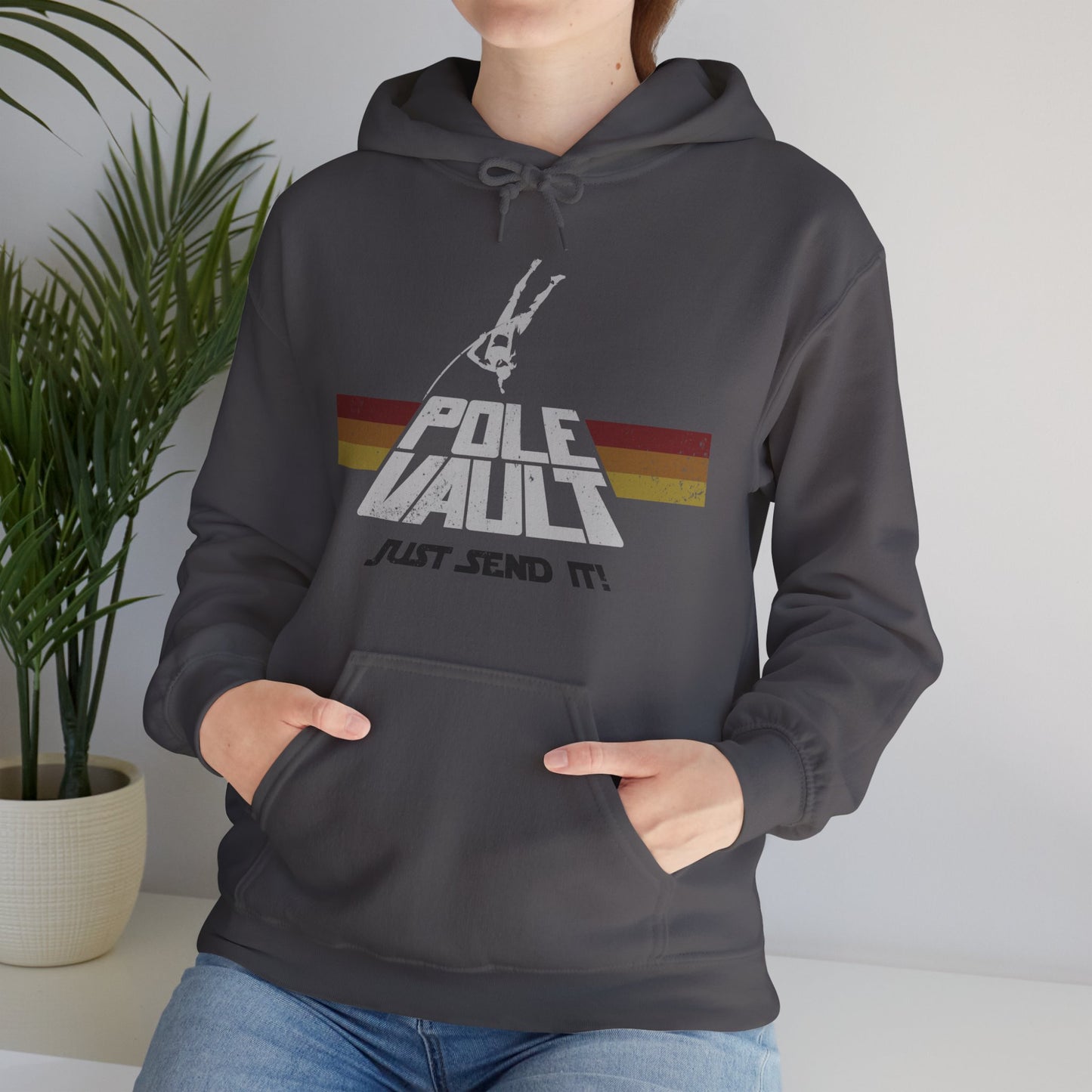 Pole Vault Just Send It Girl - Hoodie