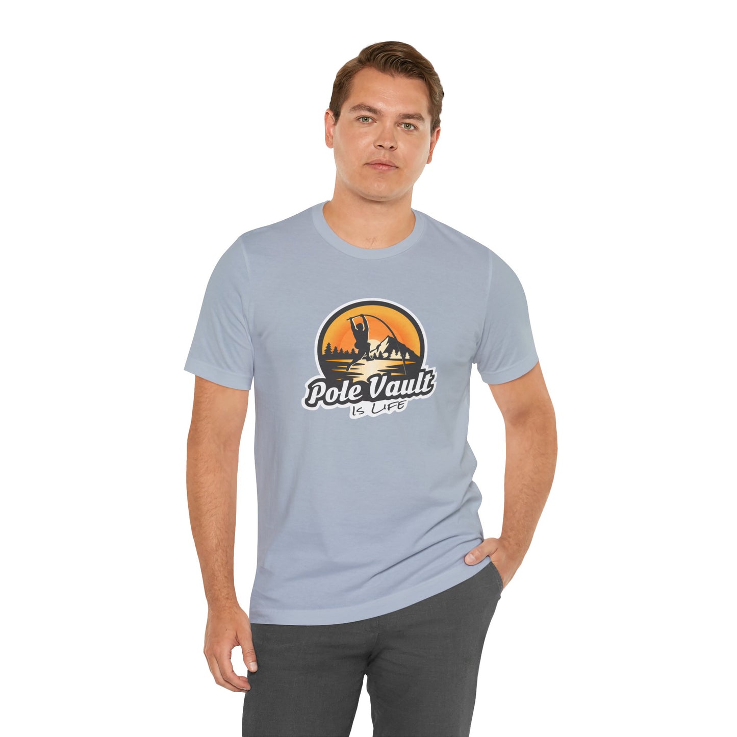 Mountain Pole Vault is Life Guy - Classic Tee