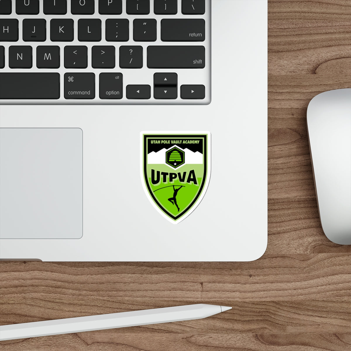 UTPVA Crest Die-Cut Sticker