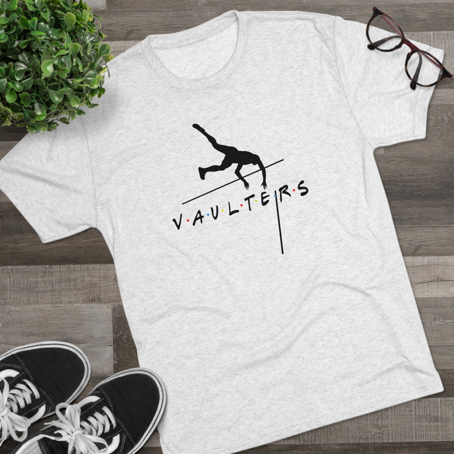 Vaulters Over It - Tri-Blend Tee