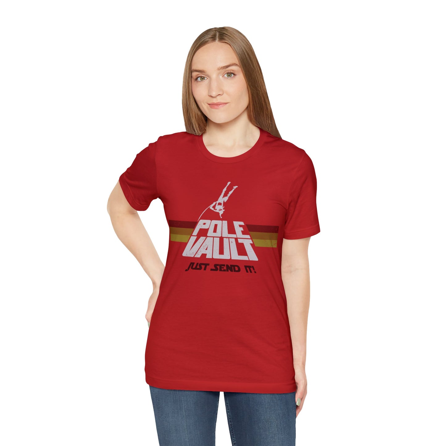 Pole Vault Just Send It Girl - Classic Tee