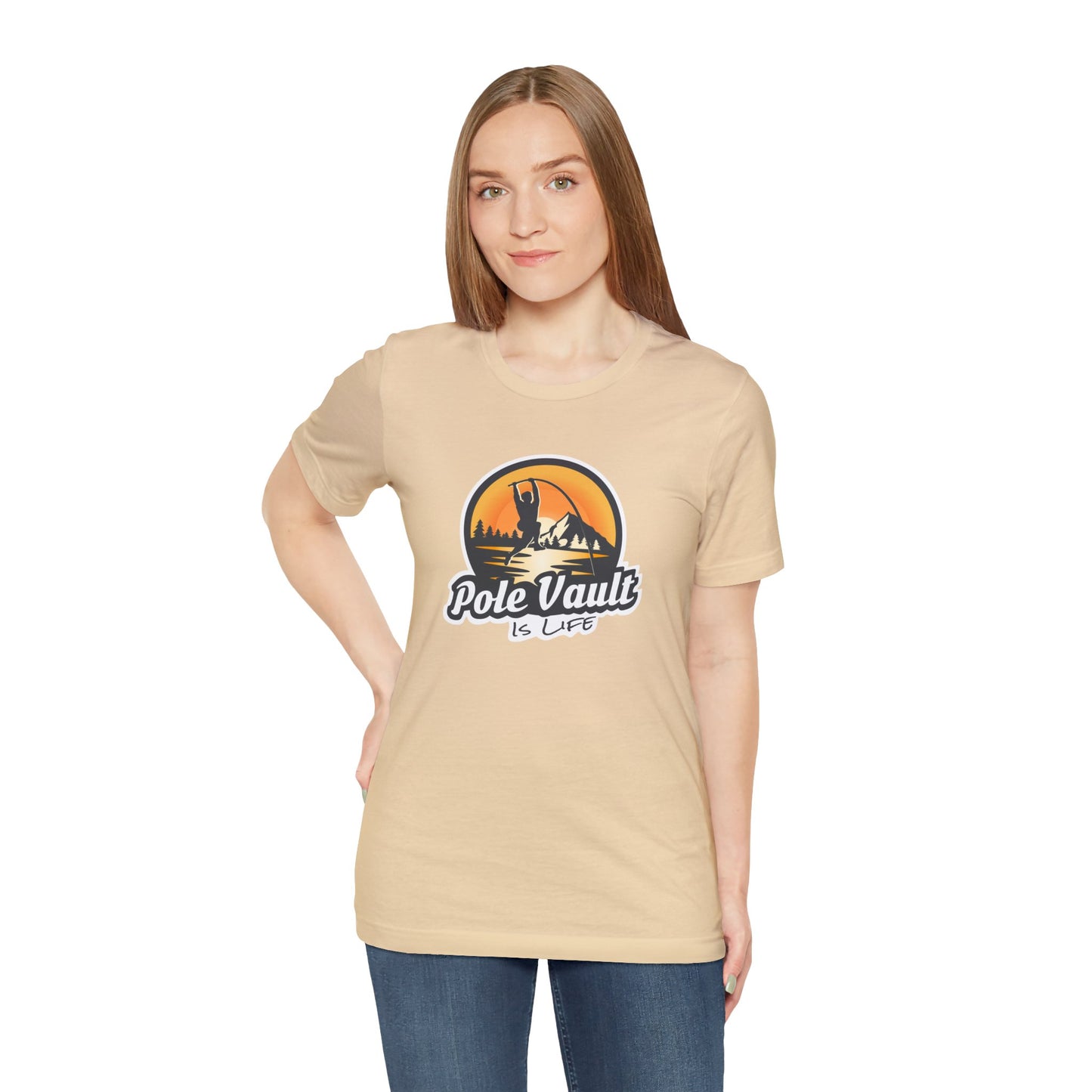 Mountain Pole Vault is Life Guy - Classic Tee
