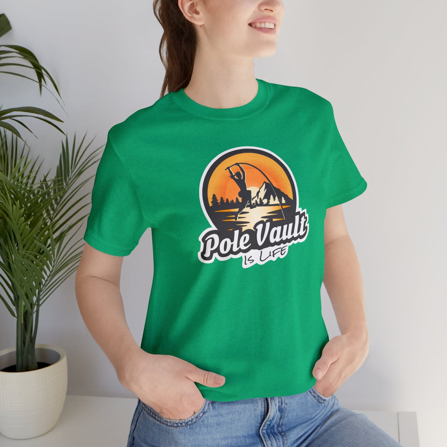 Mountain Pole Vault is Life Girl - Deluxe Tee