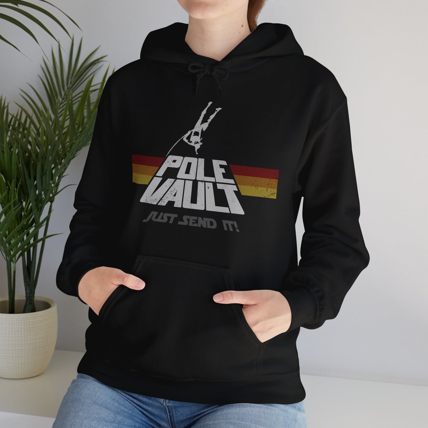 Pole Vault Just Send It Girl - Hoodie