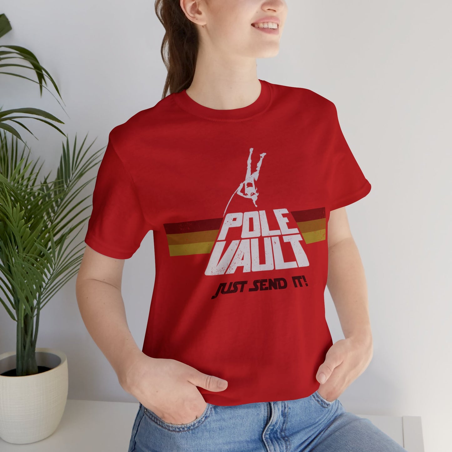 Pole Vault Just Send It Girl - Classic Tee