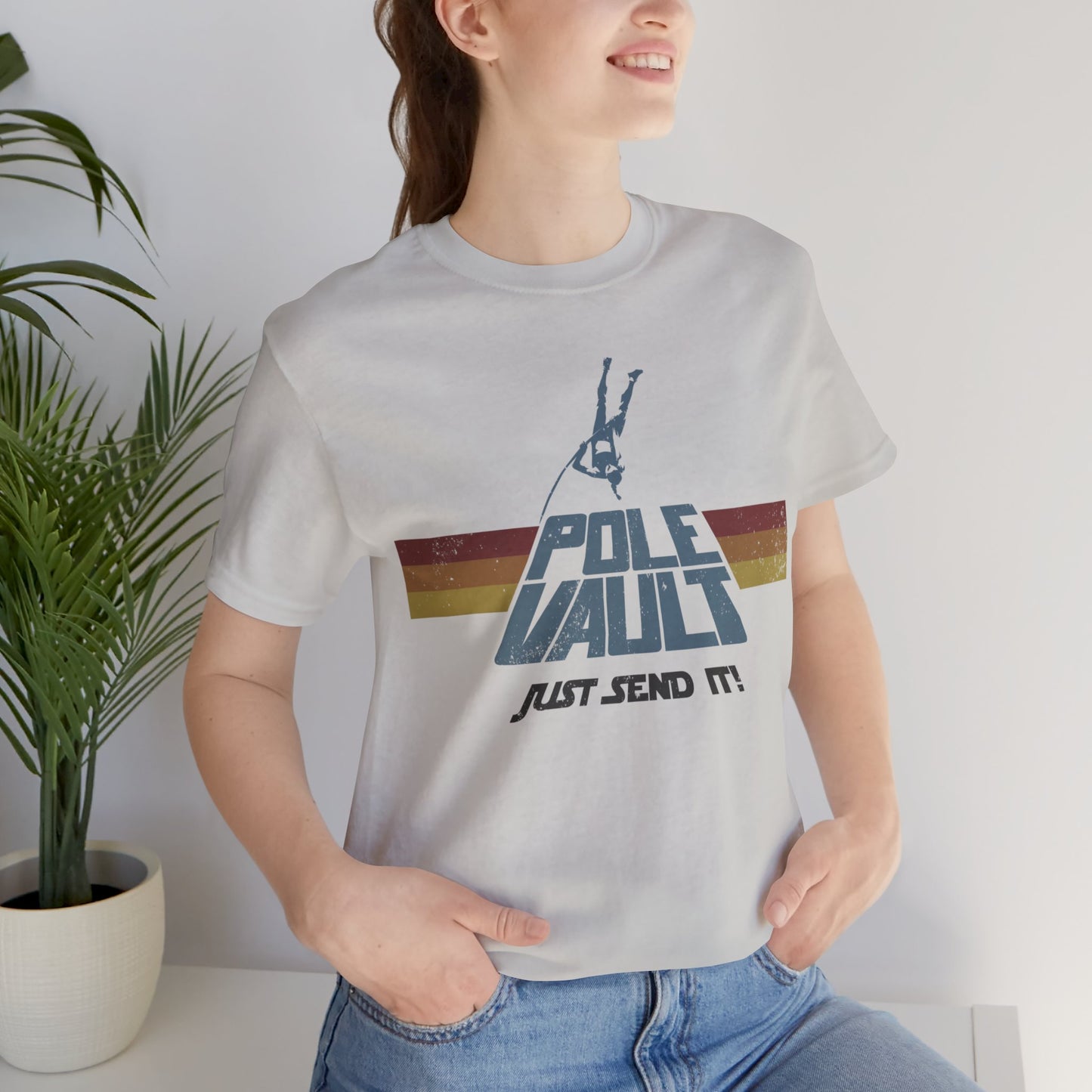 Pole Vault Just Send It Girl - Classic Tee