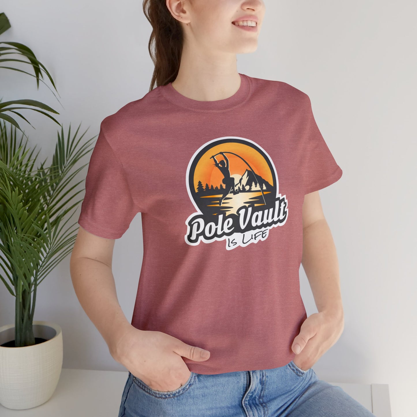 Mountain Pole Vault is Life Girl - Deluxe Tee
