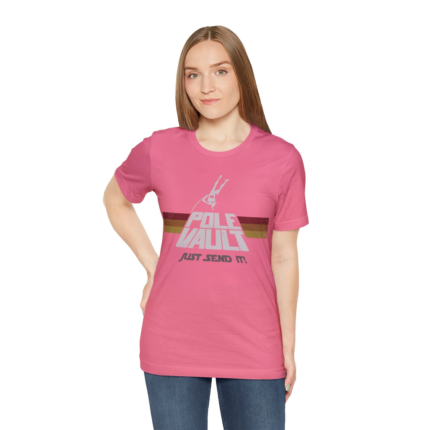 Pole Vault Just Send It Girl - Classic Tee
