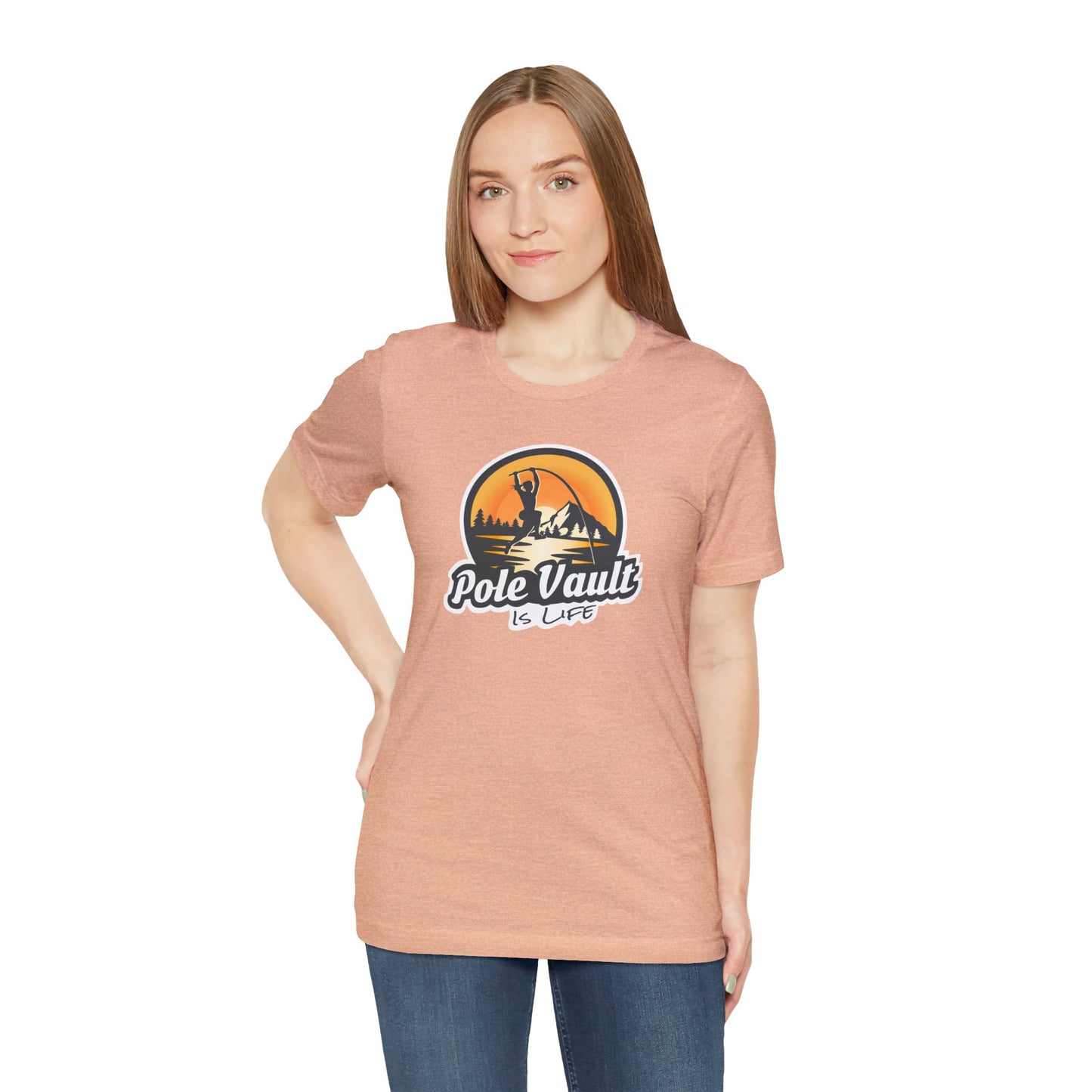 Mountain Pole Vault is Life Girl - Deluxe Tee