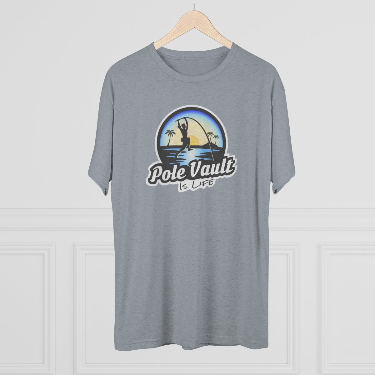 Beach Pole Vault is Life Girl - Tri-Blend Tee