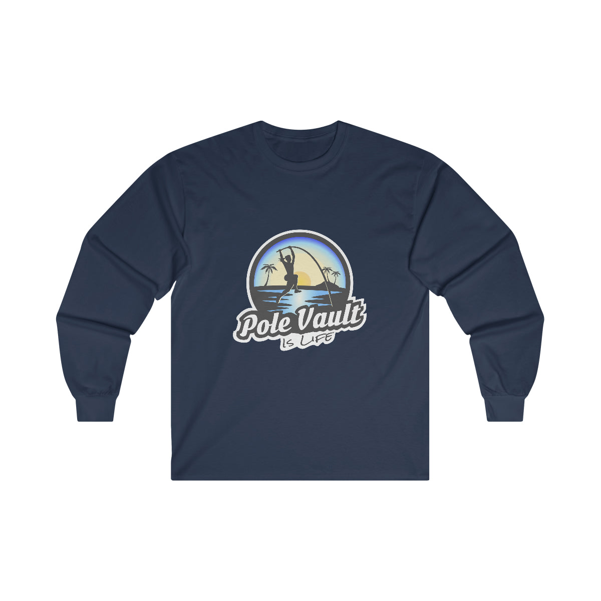 Beach Pole Vault is Life Girl - Long Sleeve Tee