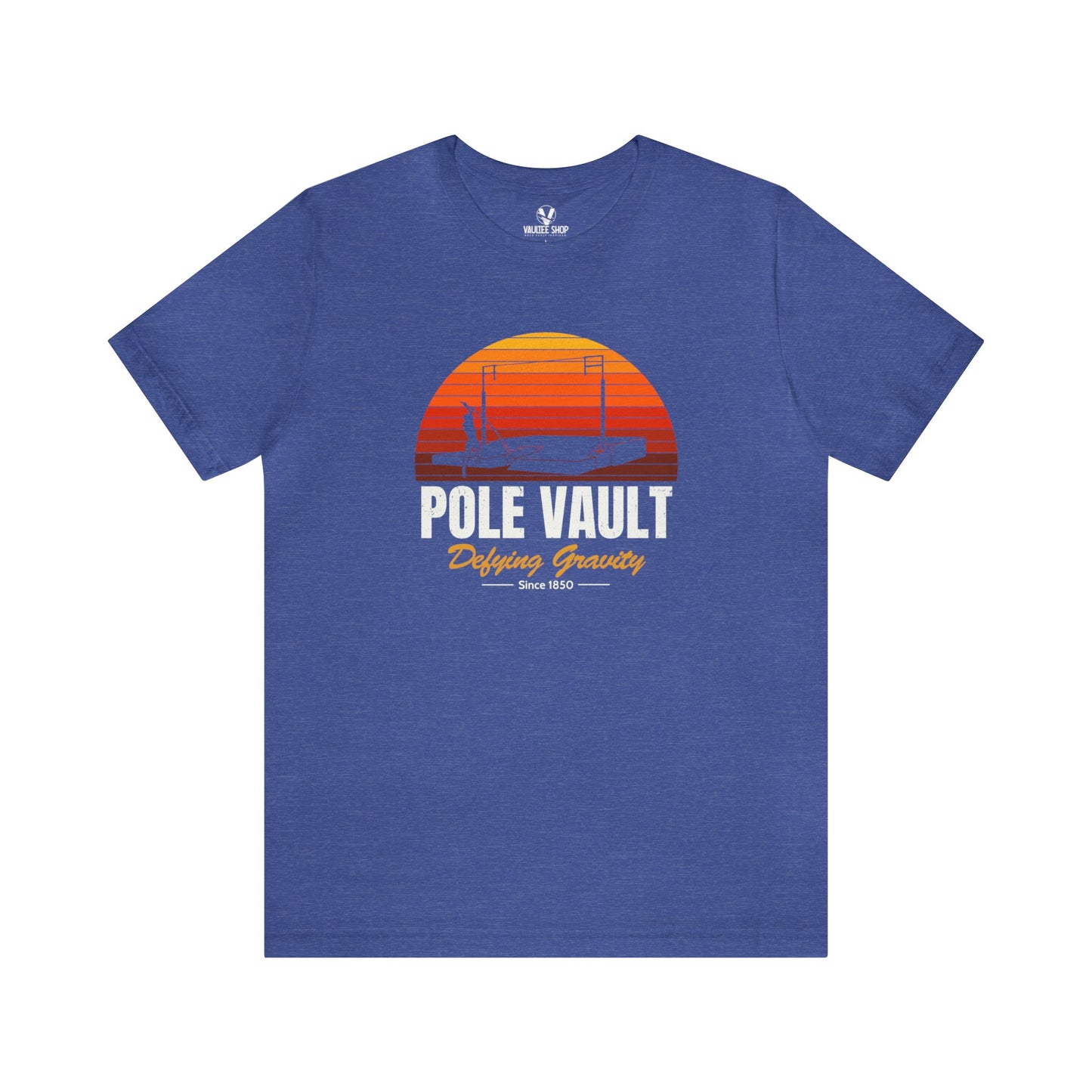 Pole Vault Defying Gravity - Deluxe Tee