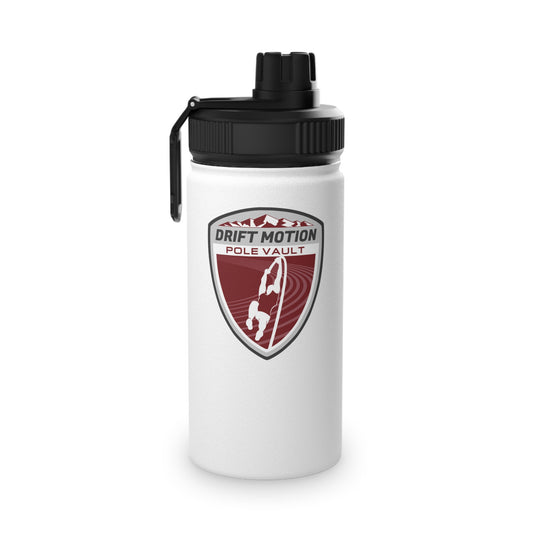 DMAC Pole Vault Crest Stainless Steel Water Bottle, Sports Lid