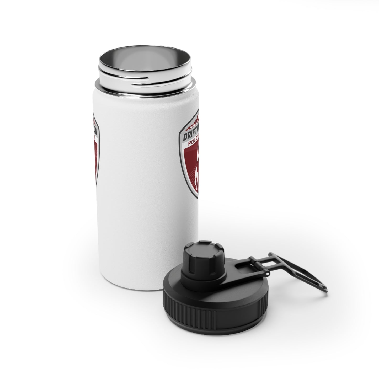 DMAC Pole Vault Crest Stainless Steel Water Bottle, Sports Lid