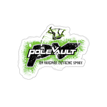 Pole Vault, An Original Extreme Sport - Die-Cut Sticker