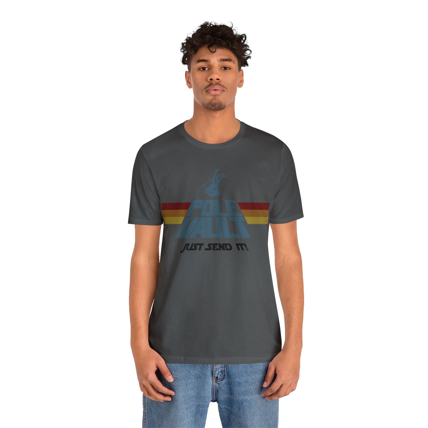 Pole Vault Just Send It Guy - Classic Tee