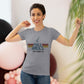 Pole Vault Just Send It Girl - Women Tri-Blend Tee